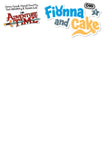 ADVENTURE TIME FIONNA & CAKE #1 COVER D BLANK SKETCH VAR