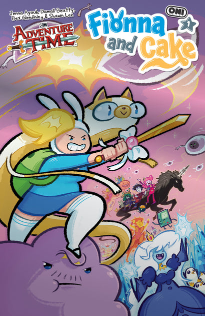 ADVENTURE TIME FIONNA & CAKE #1 COVER E REGGIE GRAHAM FOIL VAR