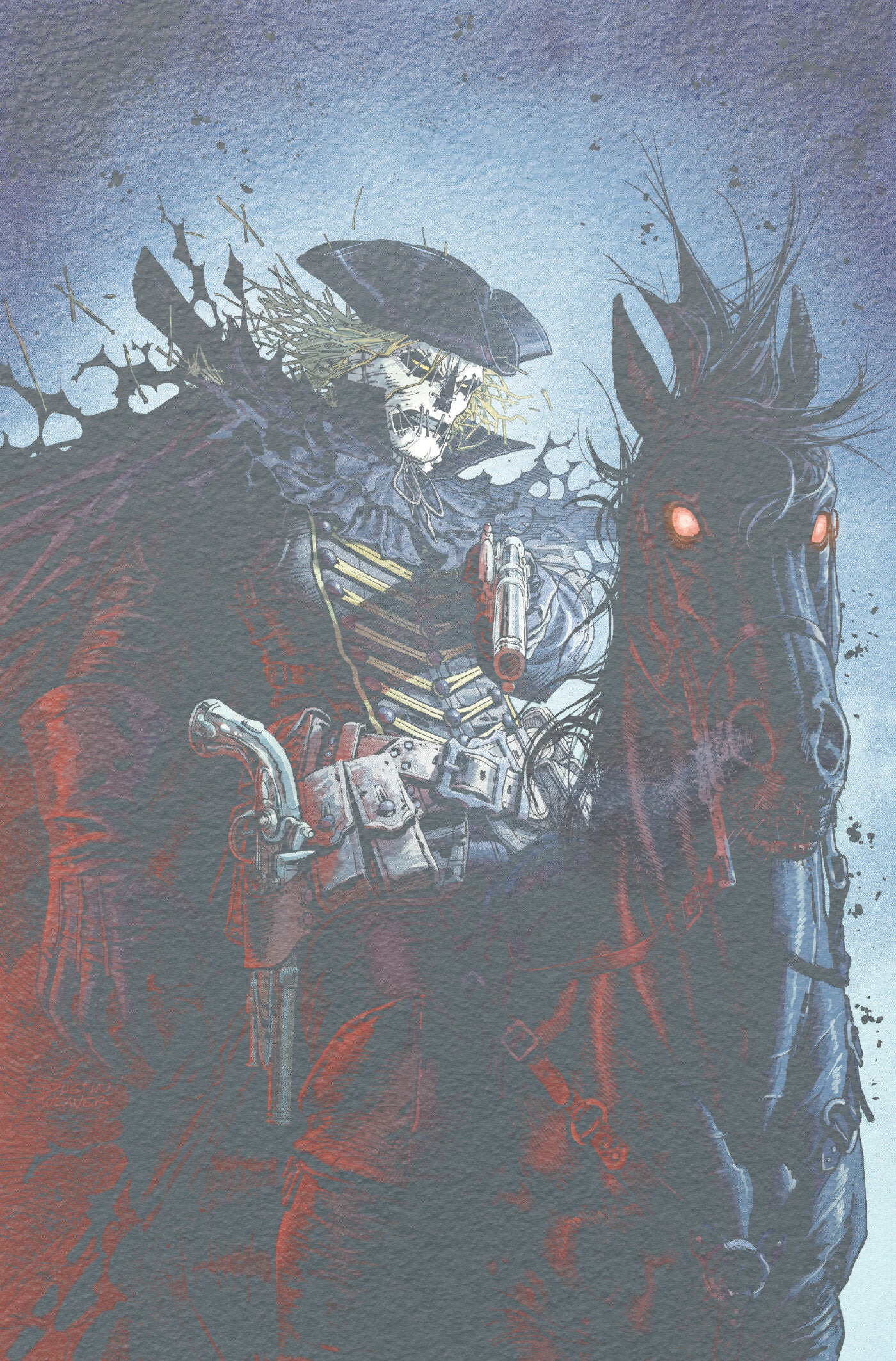 DR SYN #1 COVER E DUSTIN WEAVER FOIL VAR