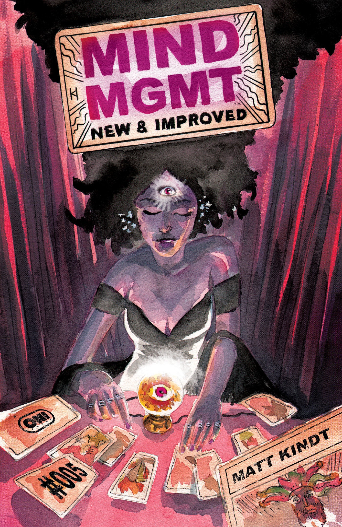 MIND MGMT NEW & IMPROVED #5 COVER B MIKE DEL MUNDO VAR
