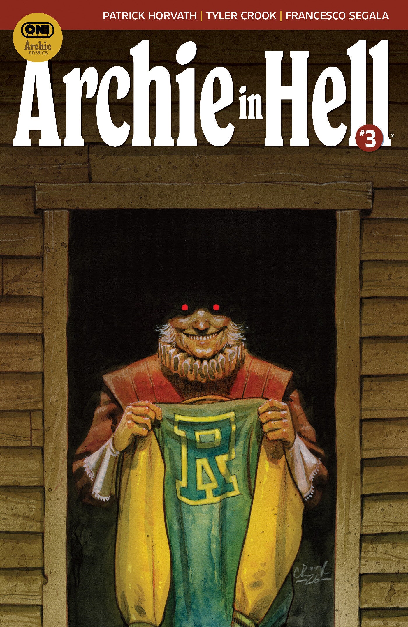 ARCHIE IN HELL #3 COVER A TYLER CROOK