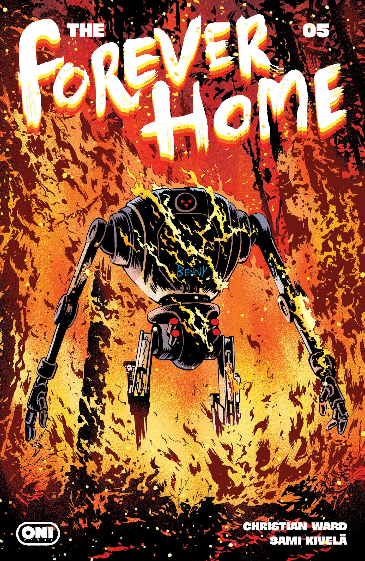 FOREVER HOME #5 COVER B SAMI KIVELÄ VAR