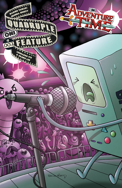 ADVENTURE TIME QUADRUPLE FEATURE #3 CVR A BRENDA HICKEY