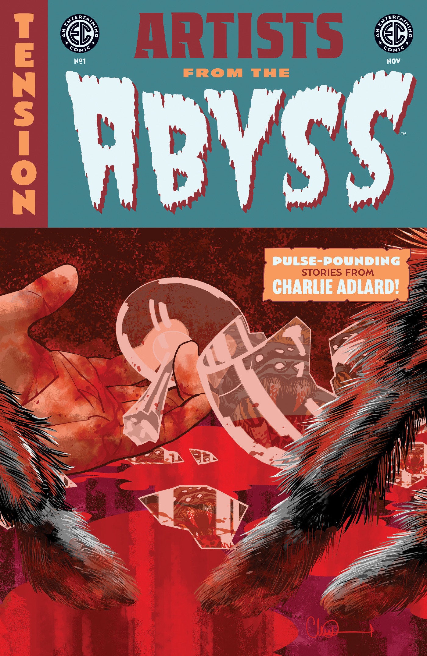 EC ARTISTS FROM THE ABYSS CHARLIE ADLARD #1 (ONE-SHOT) COVER A CHARLIE ADLARD