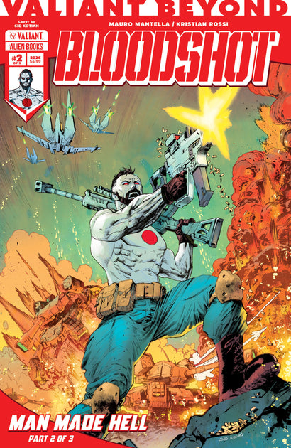 VALIANT BEYOND: BLOODSHOT #5--MAN MADE HELL #2 COVER B KOTIAN