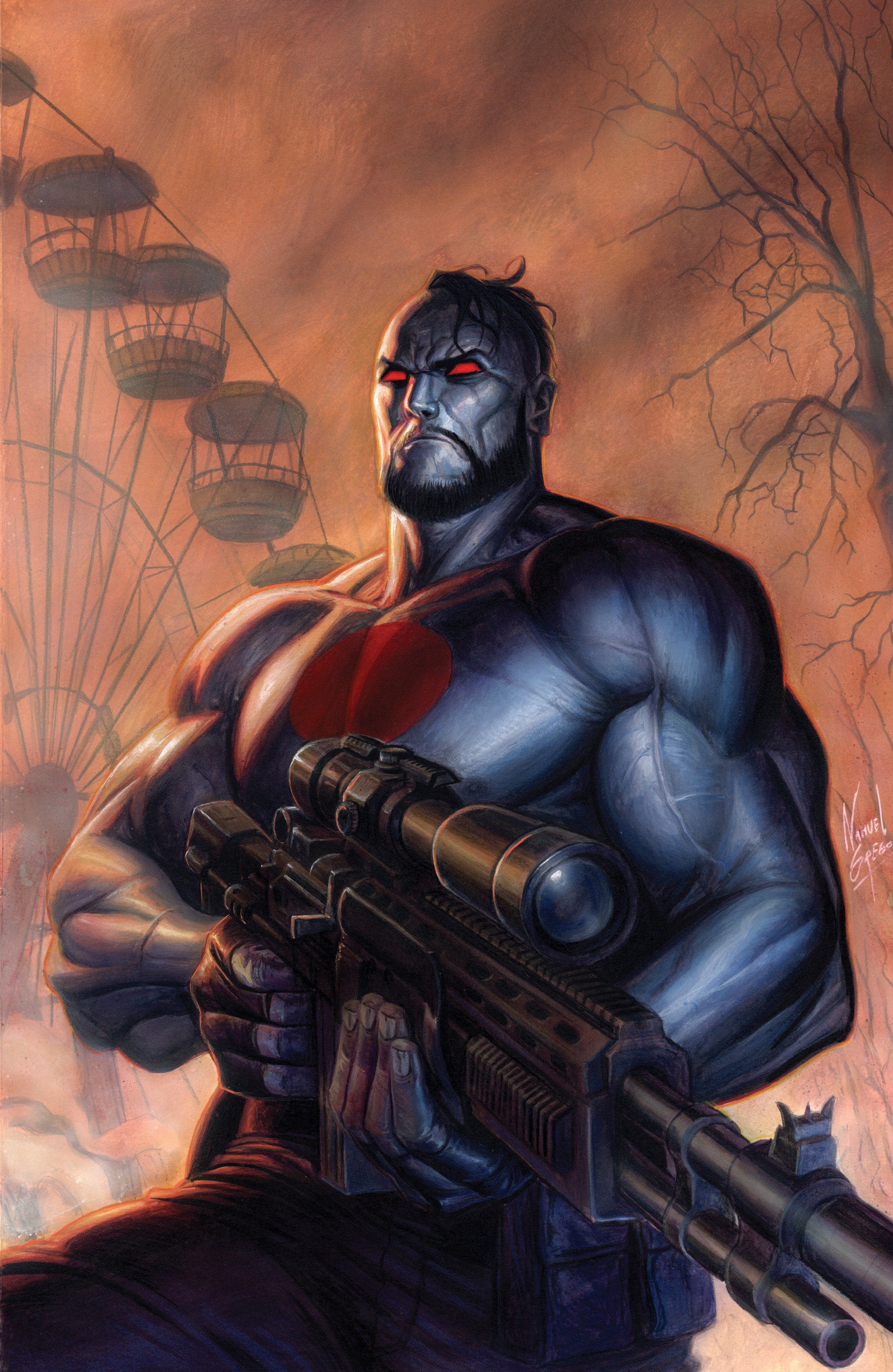 VALIANT BEYOND: BLOODSHOT #5--MAN MADE HELL #2 COVER C FAJARDO FULL ART
