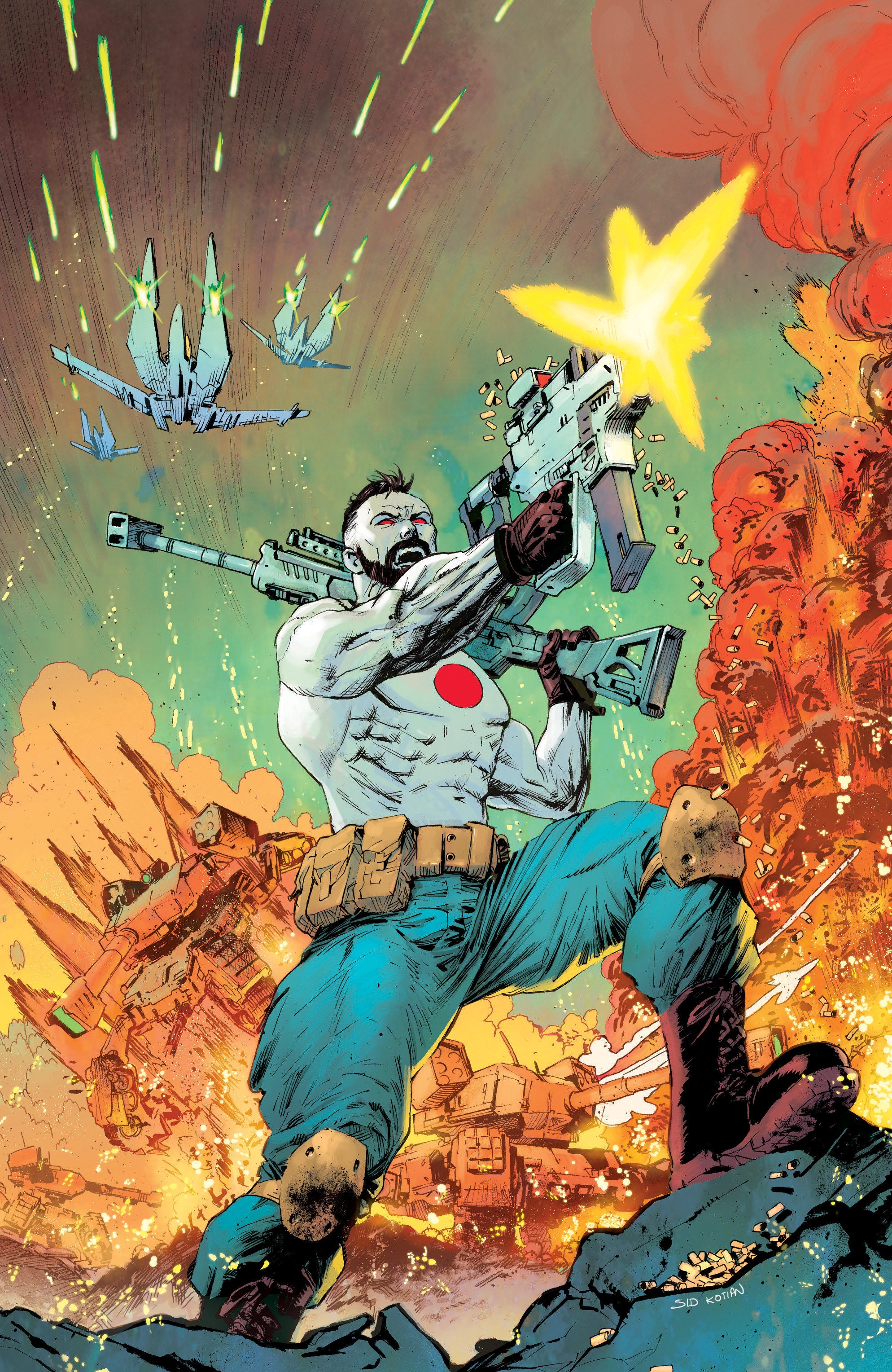 VALIANT BEYOND: BLOODSHOT #5--MAN MADE HELL #2 COVER D KOTIAN FULL ART