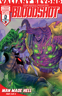 VALIANT BEYOND: BLOODSHOT #6--MAN MADE HELL #3 COVER A FAJARDO