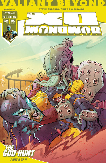 VALIANT BEYOND: THE X-O MANOWAR #6--THE GOD HUNT #2 COVER A GRIFFIN