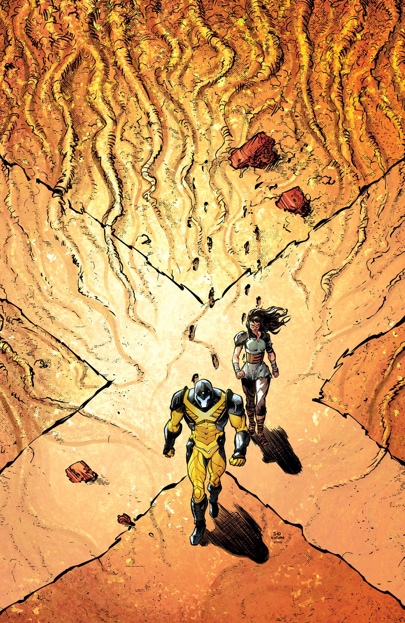 VALIANT BEYOND: THE X-O MANOWAR #9--THE PILGRIMAGE #1 COVER C KOTIAN VIRGIN