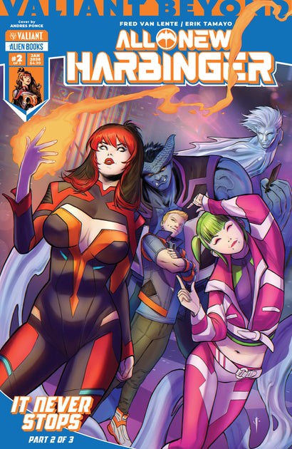 VALIANT BEYOND: ALL-NEW HARBINGER #5--IT NEVER STOPS #2 COVER A PONCE