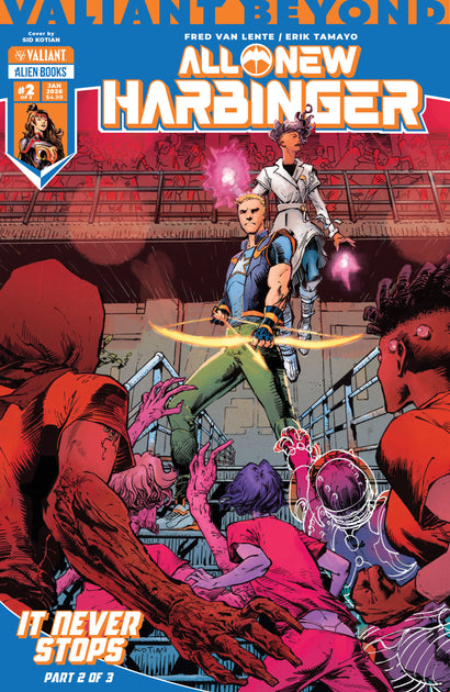 VALIANT BEYOND: ALL-NEW HARBINGER #5--IT NEVER STOPS #2 COVER B KOTIAN