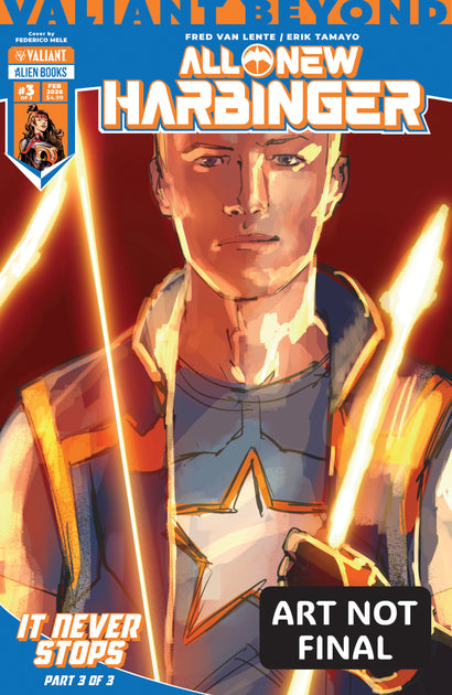 VALIANT BEYOND: ALL-NEW HARBINGER #6--IT NEVER STOPS #3 COVER B MELE