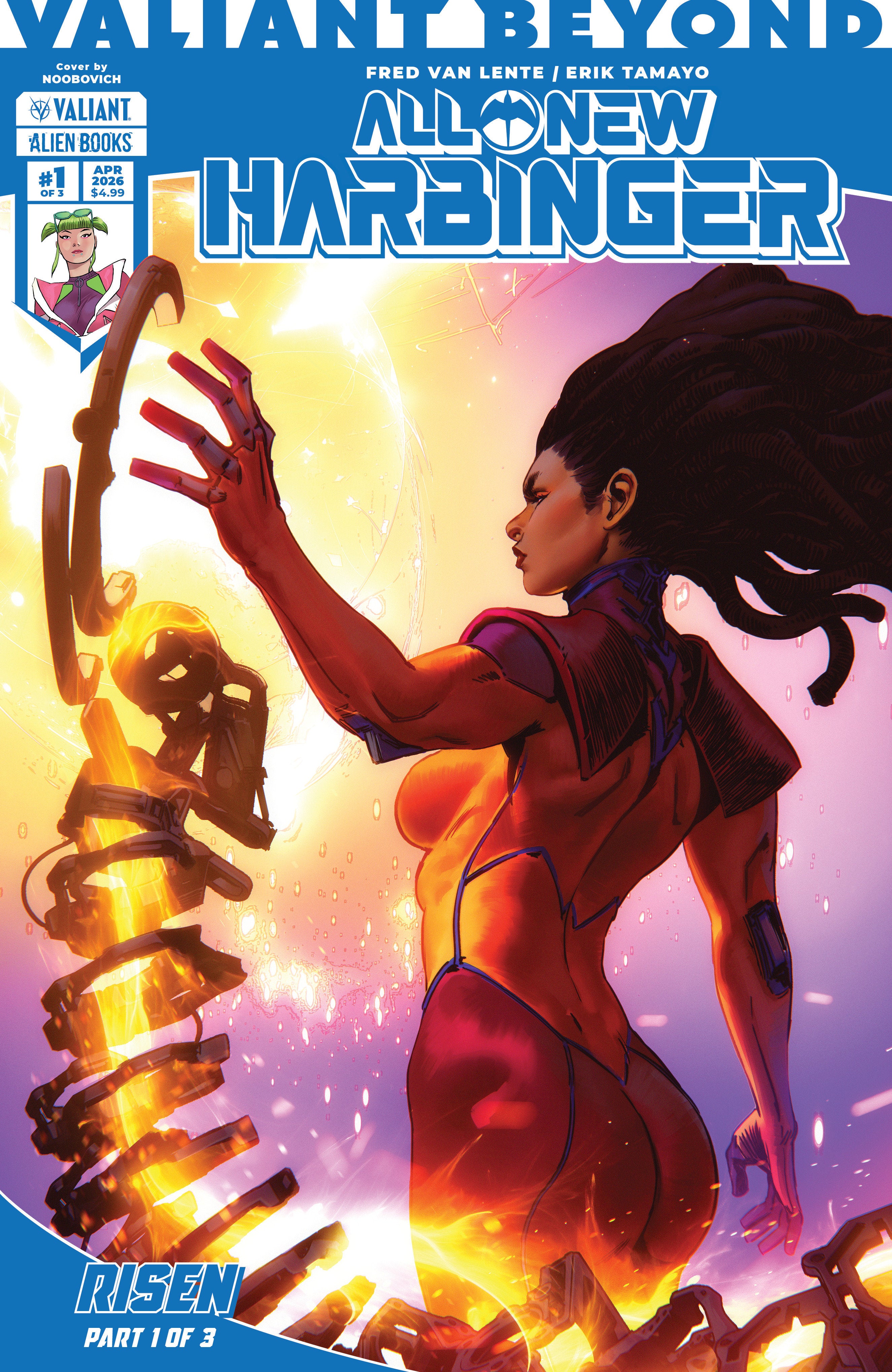 VALIANT BEYOND: ALL-NEW HARBINGER #7 - RISEN #1 COVER B NOOBOVICH