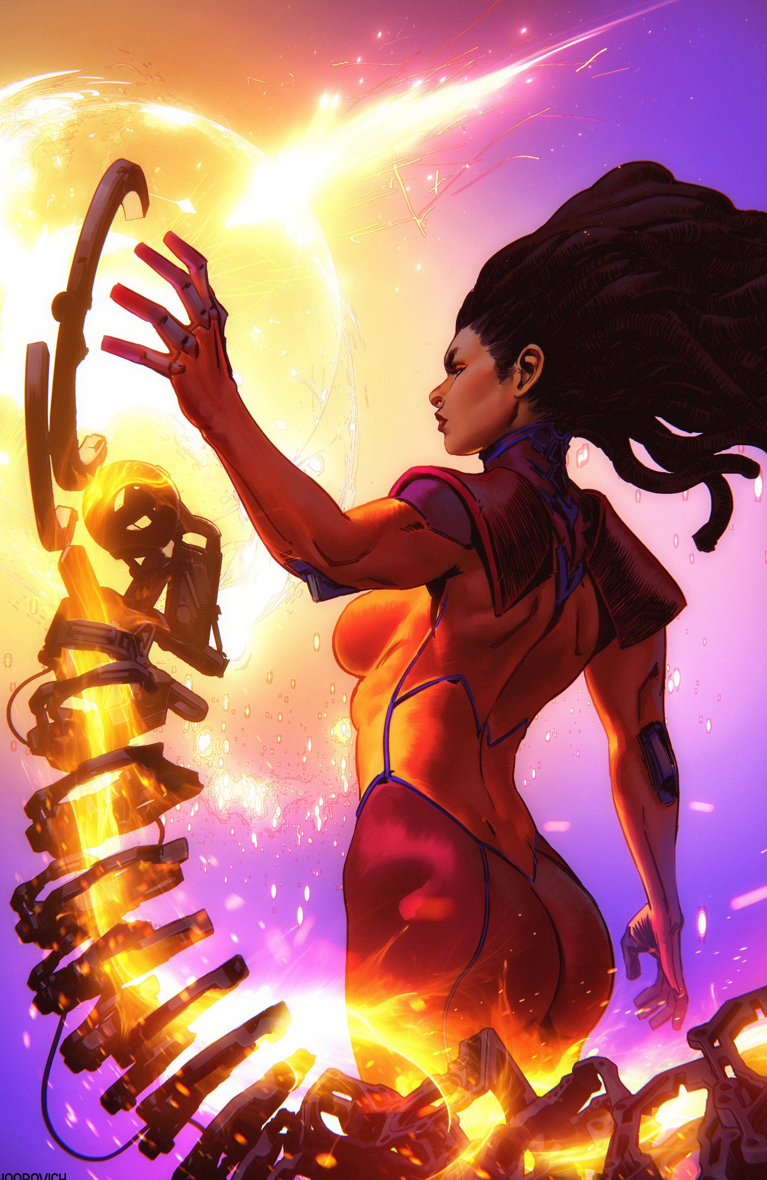 VALIANT BEYOND: ALL-NEW HARBINGER #7 - RISEN #1 COVER D NOOBOVICH VIRGIN