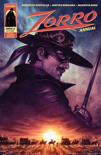 ZORRO ANNUAL #1 COVER A (BONACORSI)