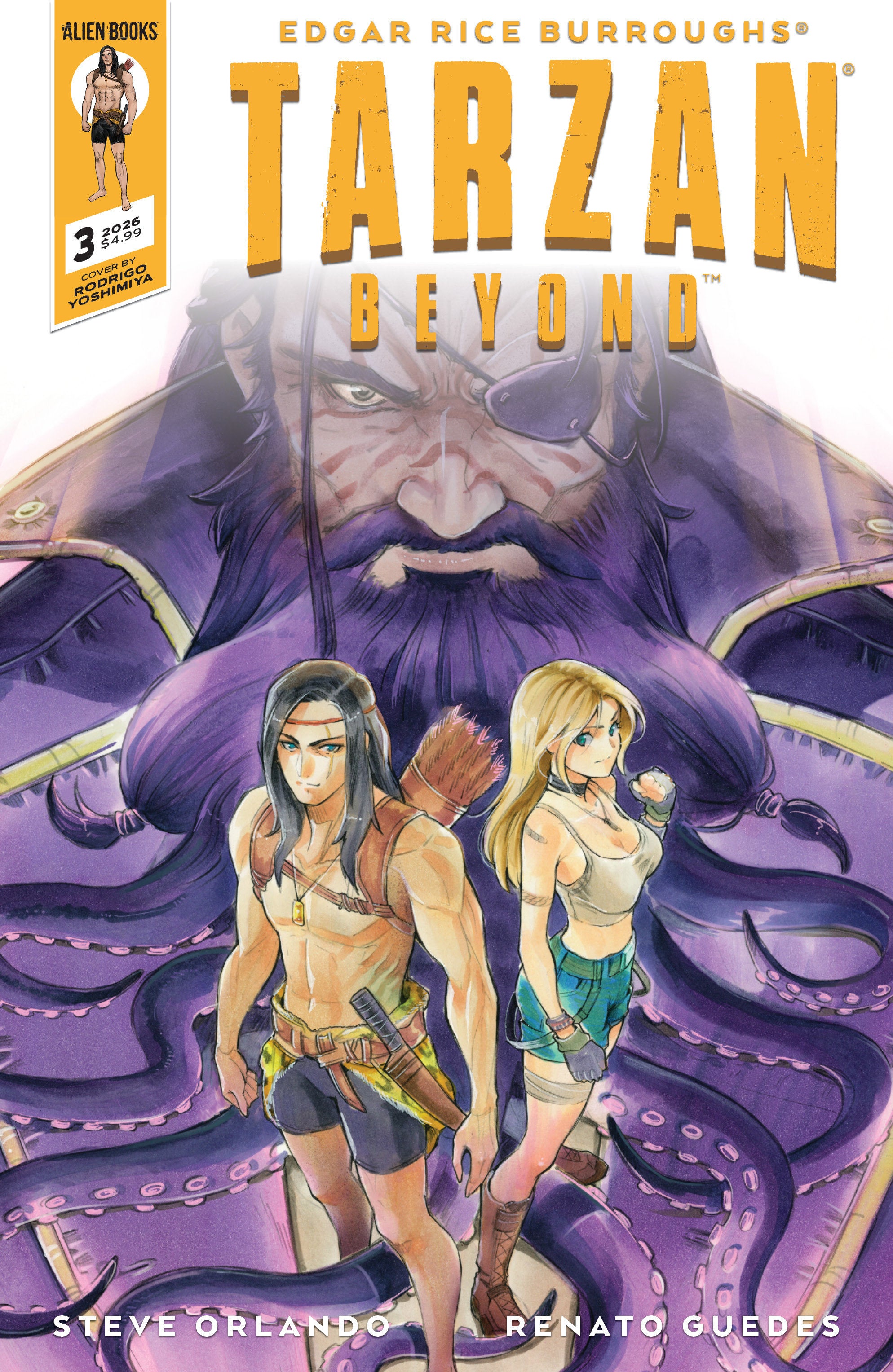 TARZAN BEYOND #3 VARIANT B YOSHIMIYA MANGA VARIANT