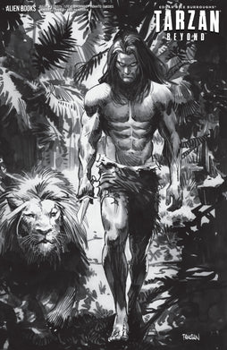 TARZAN BEYOND #3 VARIANT D PANOSIAN B&W