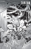 TARZAN BEYOND #4 VARIANT D (KING B&W)