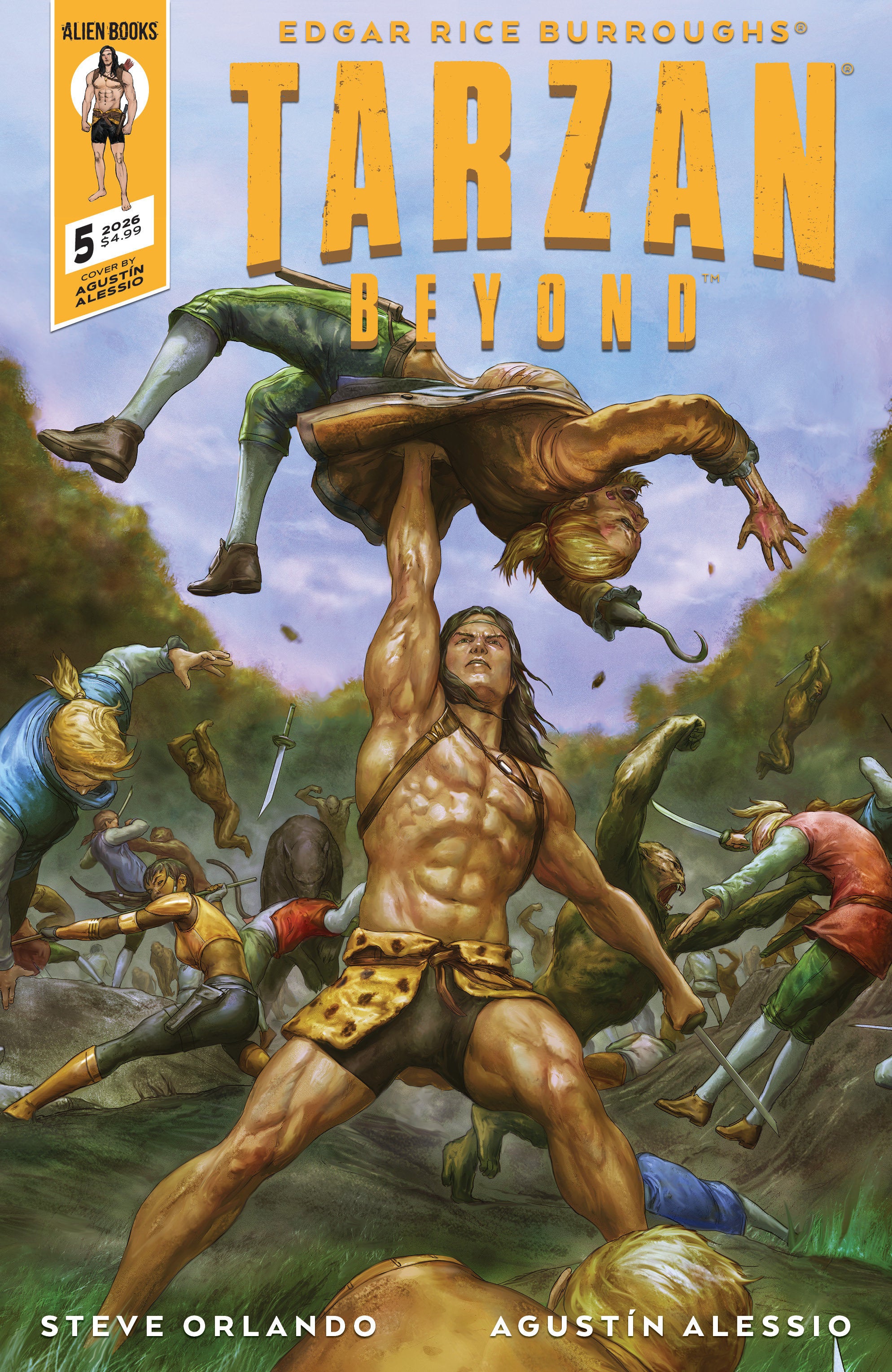 TARZAN BEYOND #5 COVER A (ALESSIO)