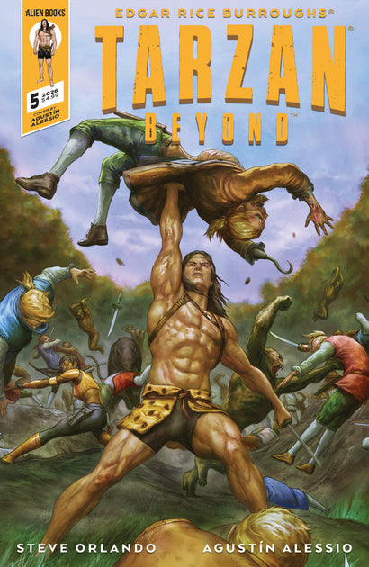 TARZAN BEYOND #5 COVER A (ALESSIO)