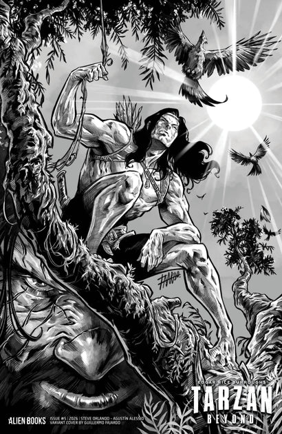 TARZAN BEYOND #5 VARIANT D (FAJARDO B&W)