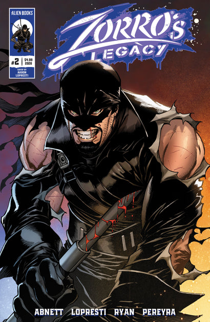 ZORRO'S LEGACY #2 COVER A LOPRESTI