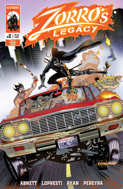 ZORRO'S LEGACY #2 VARIANT B MOORE