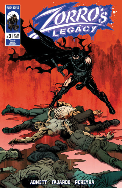 ZORRO'S LEGACY #3 COVER A LOPRESTI