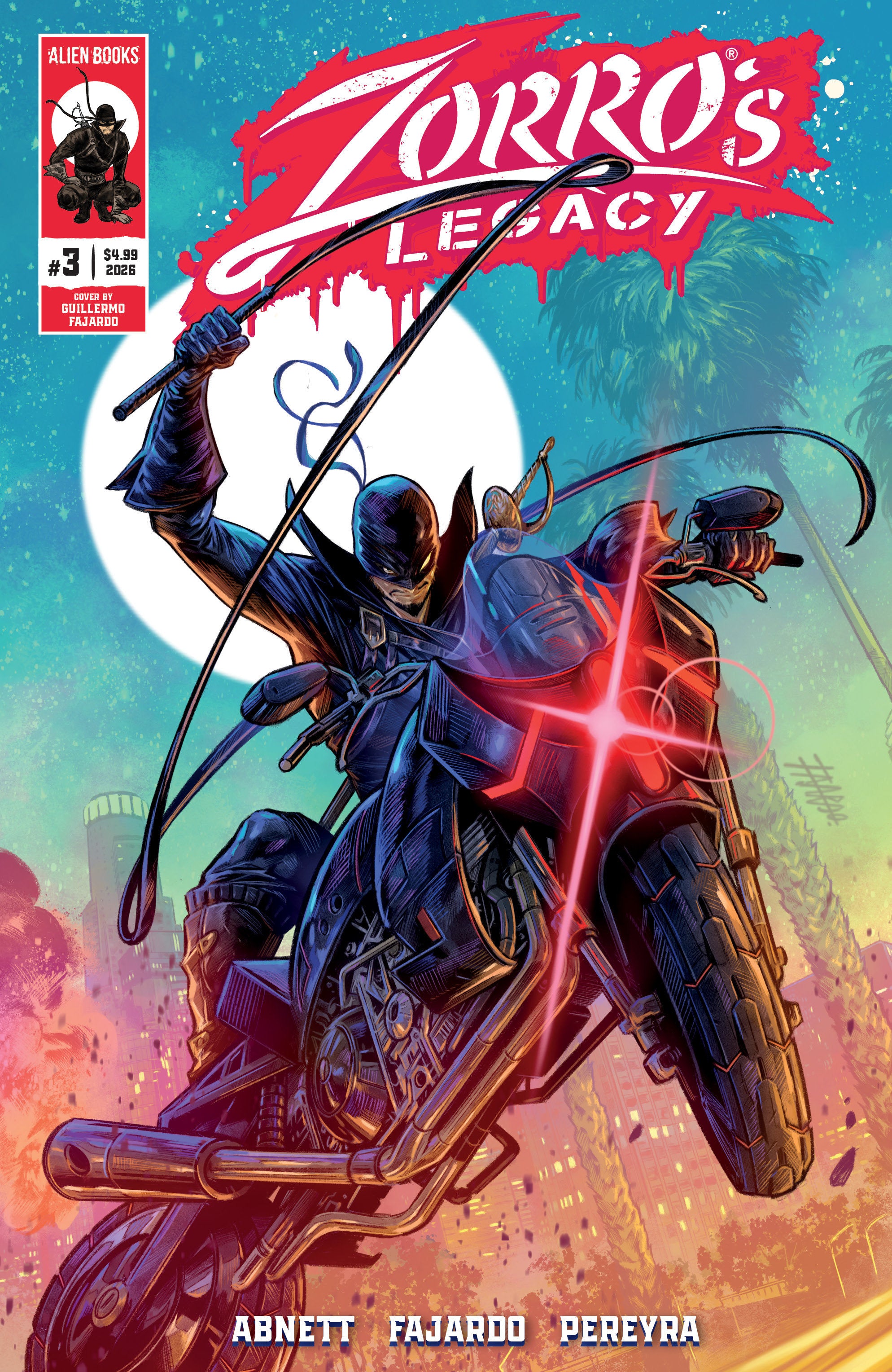 ZORRO'S LEGACY #3 VARIANT C FAJARDO