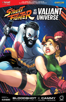 STREET FIGHTER VS. THE VALIANT UNIVERSE SPECIAL VARIANT C ITRI