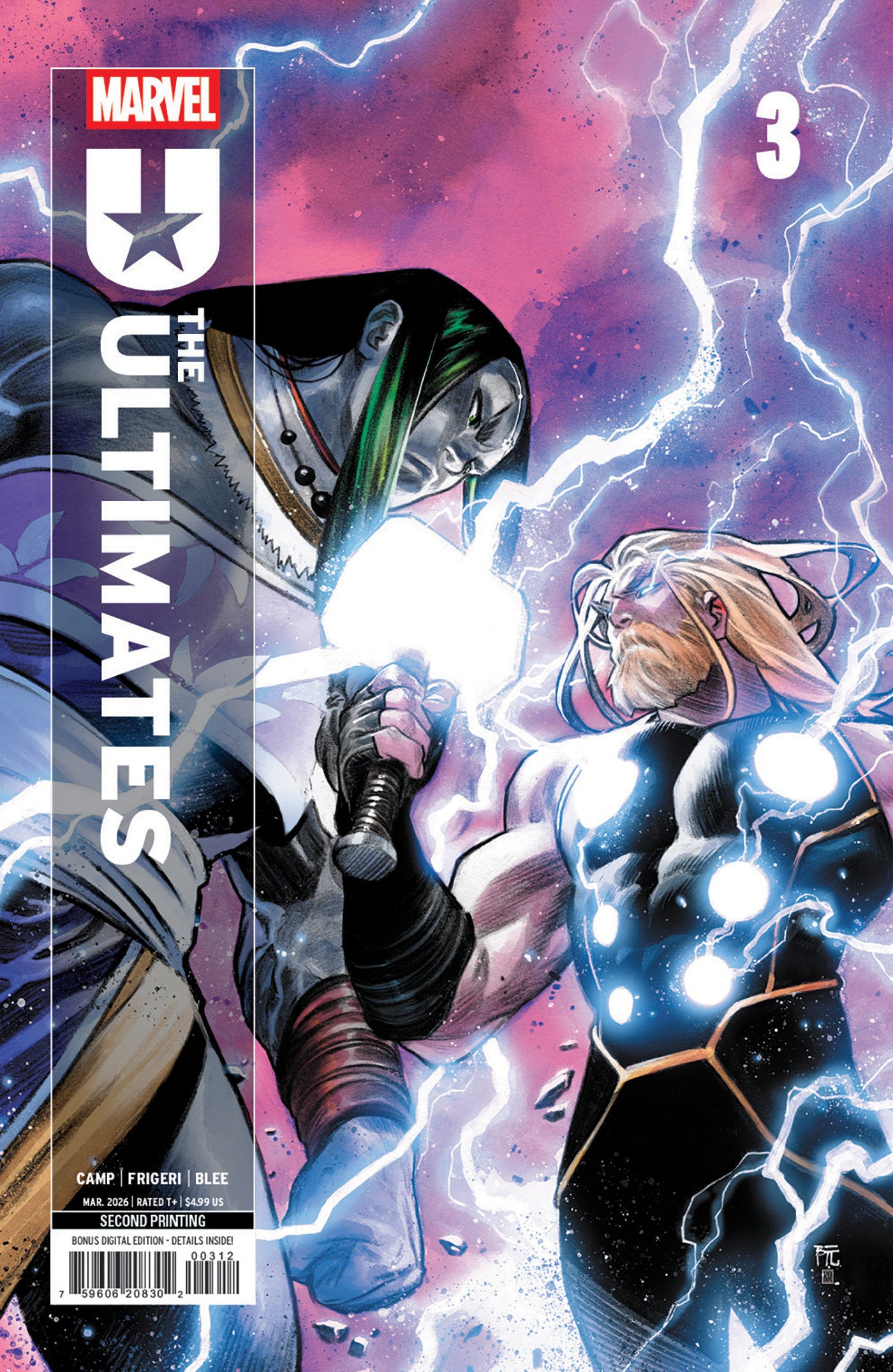 ULTIMATES #3 DIKE RUAN 2ND PRINTING VARIANT