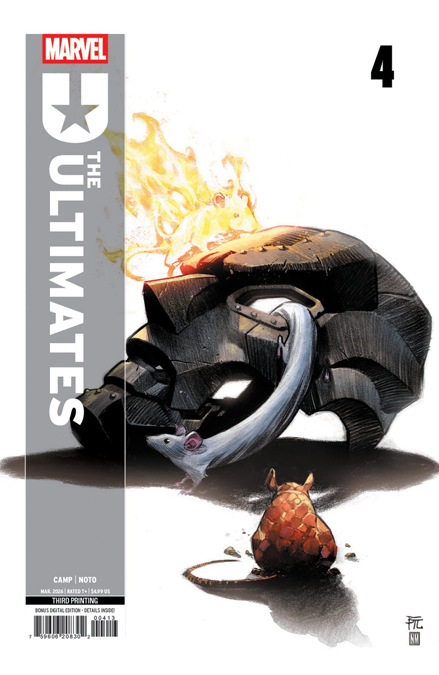 ULTIMATES #4 DIKE RUAN 3RD PRINTING VARIANT