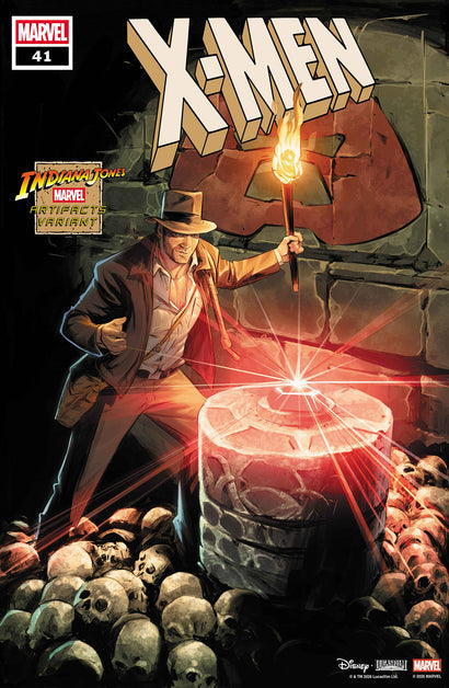 X-MEN #41 CARMEN CARNERO INDIANA JONES MARVEL ARTIFACT VARIANT [DNX]