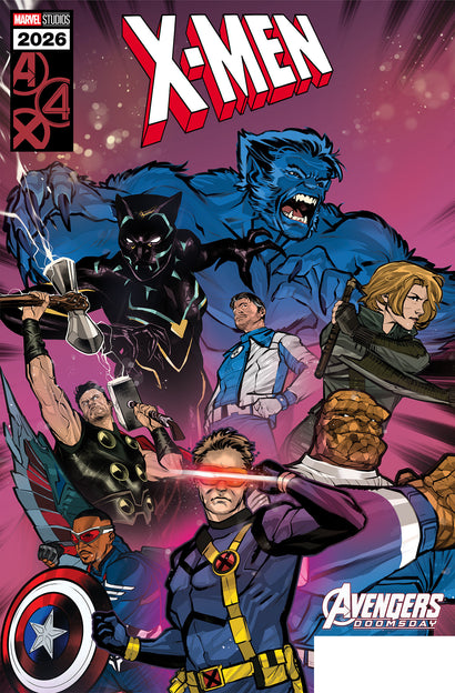 X-MEN #41 COVER E GUILHERME BALBI MARVEL STUDIOS DOOMSDAY VARIANT [DNX]