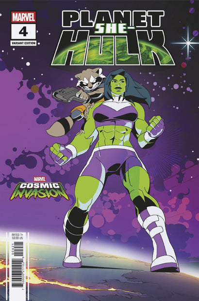 PLANET SHE-HULK #4 MARVEL COSMIC INVASION VARIANT
