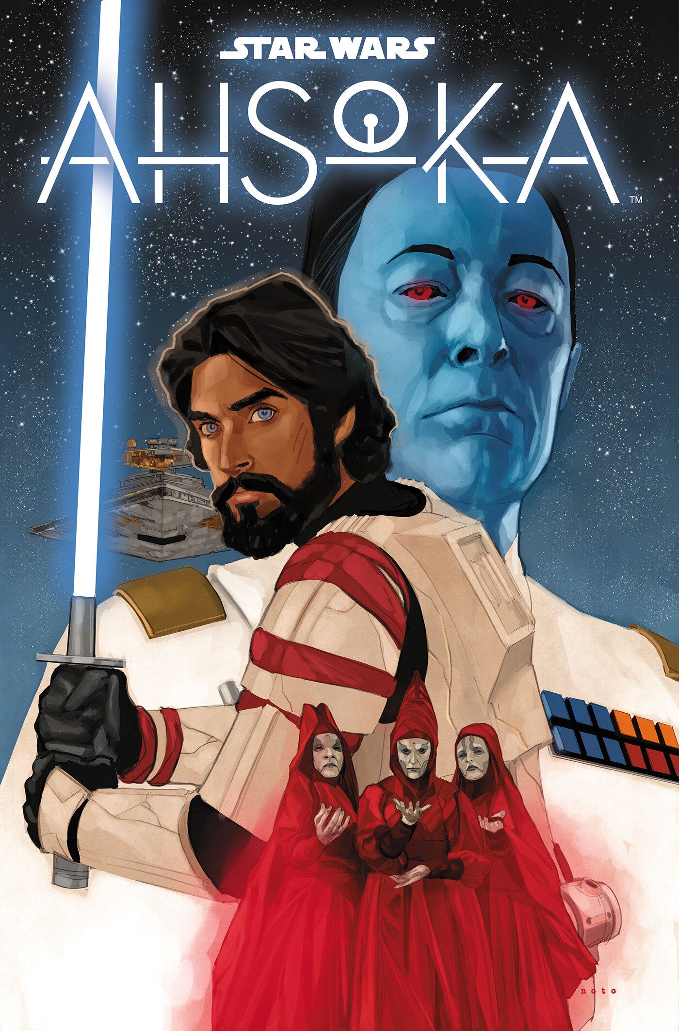 STAR WARS: AHSOKA - ESCAPE FROM THRAWN #1 COVER A