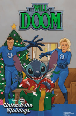 THE WILL OF DOOM #1 PHIL NOTO DISNEY STITCH UNLEASH THE HOLIDAYS VARIANT