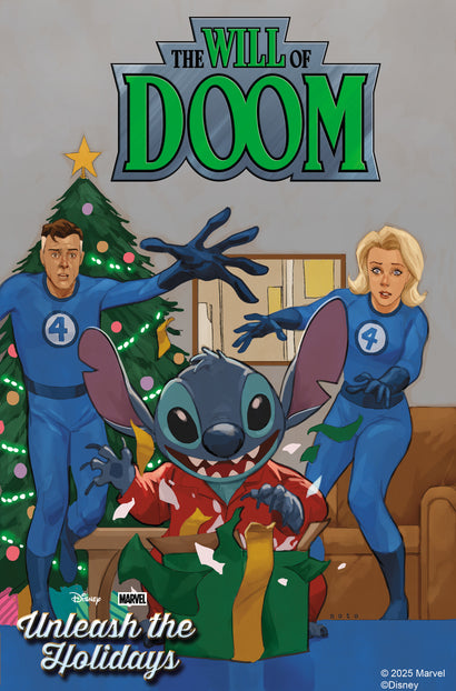 THE WILL OF DOOM #1 PHIL NOTO DISNEY STITCH UNLEASH THE HOLIDAYS VARIANT