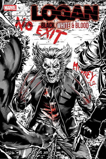 LOGAN: BLACK, WHITE & BLOOD #2 STEPHEN MOONEY VARIANT