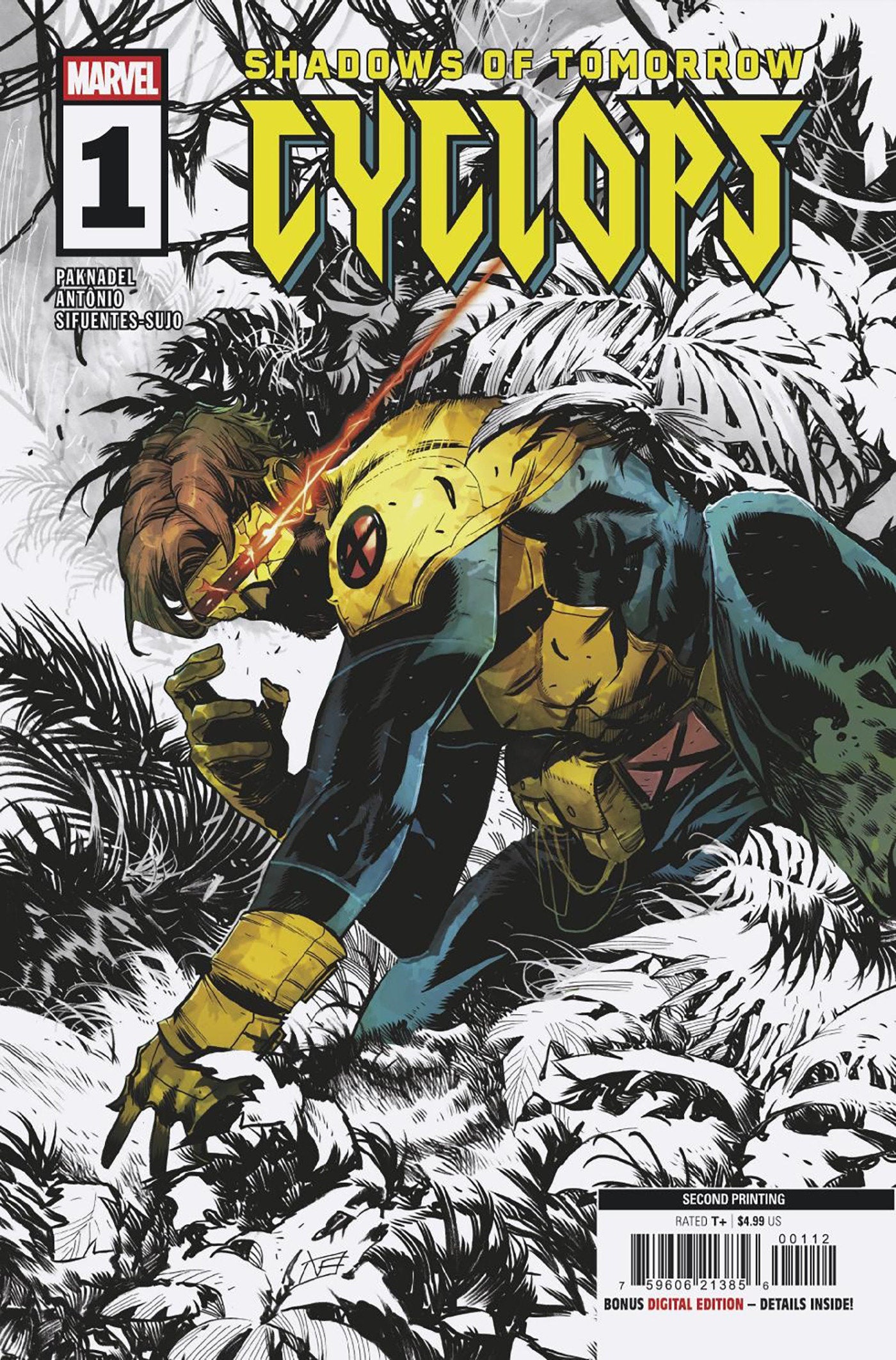 CYCLOPS #1 FEDERICO VICENTINI 2ND PRINTING VARIANT