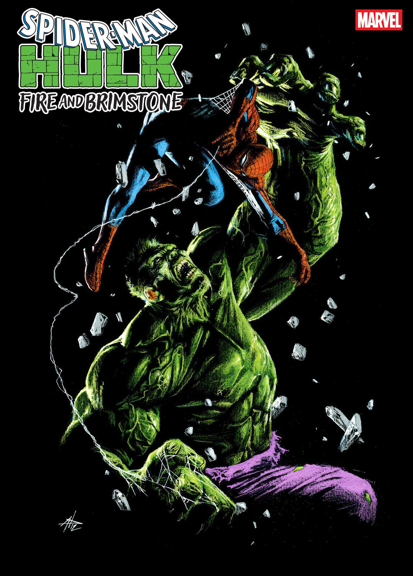 SPIDER-MAN/HULK: FIRE AND BRIMSTONE #3 GABRIELE DELL'OTTO VARIANT