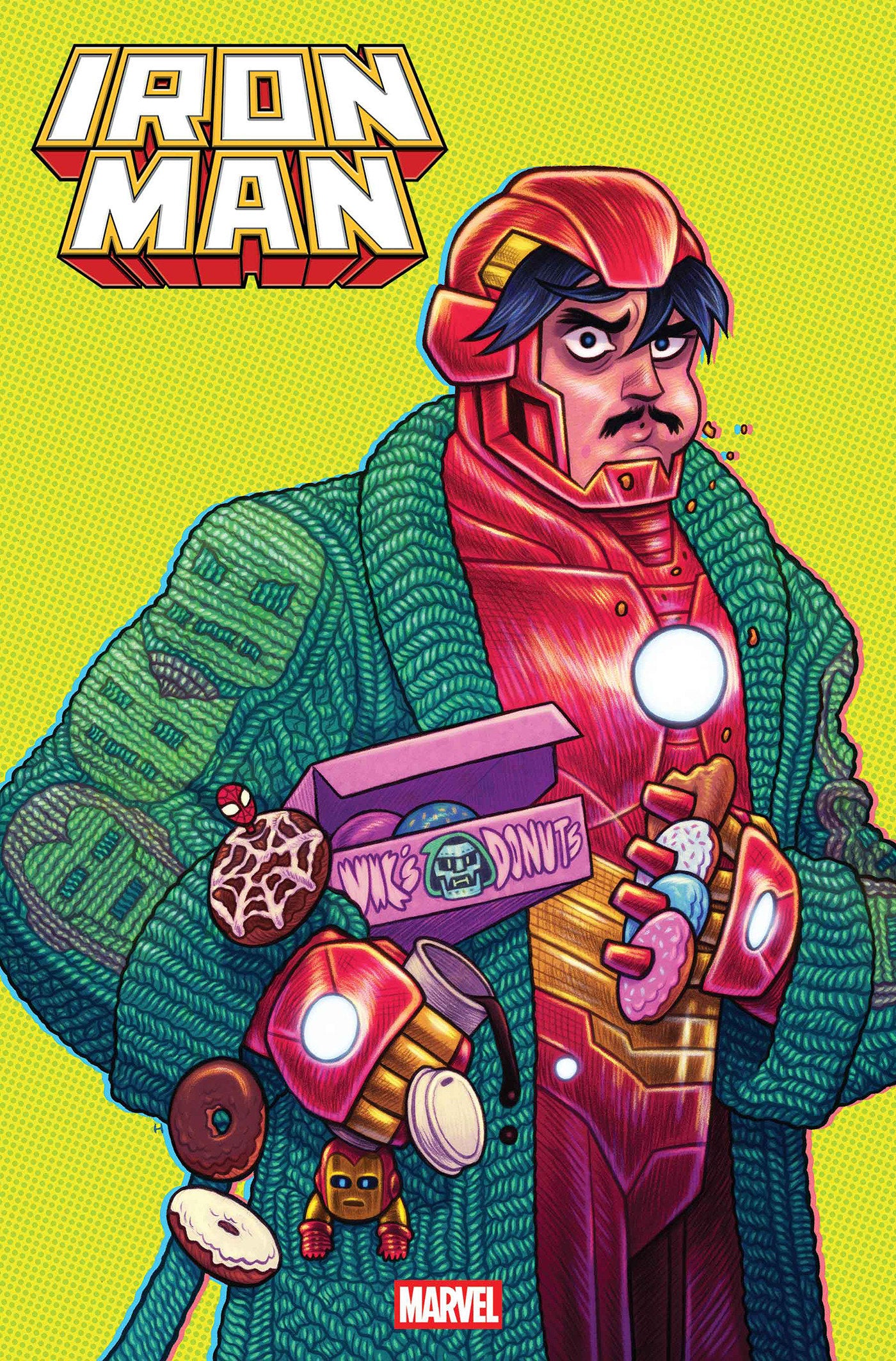 IRON MAN #4 DAN HIPP VARIANT