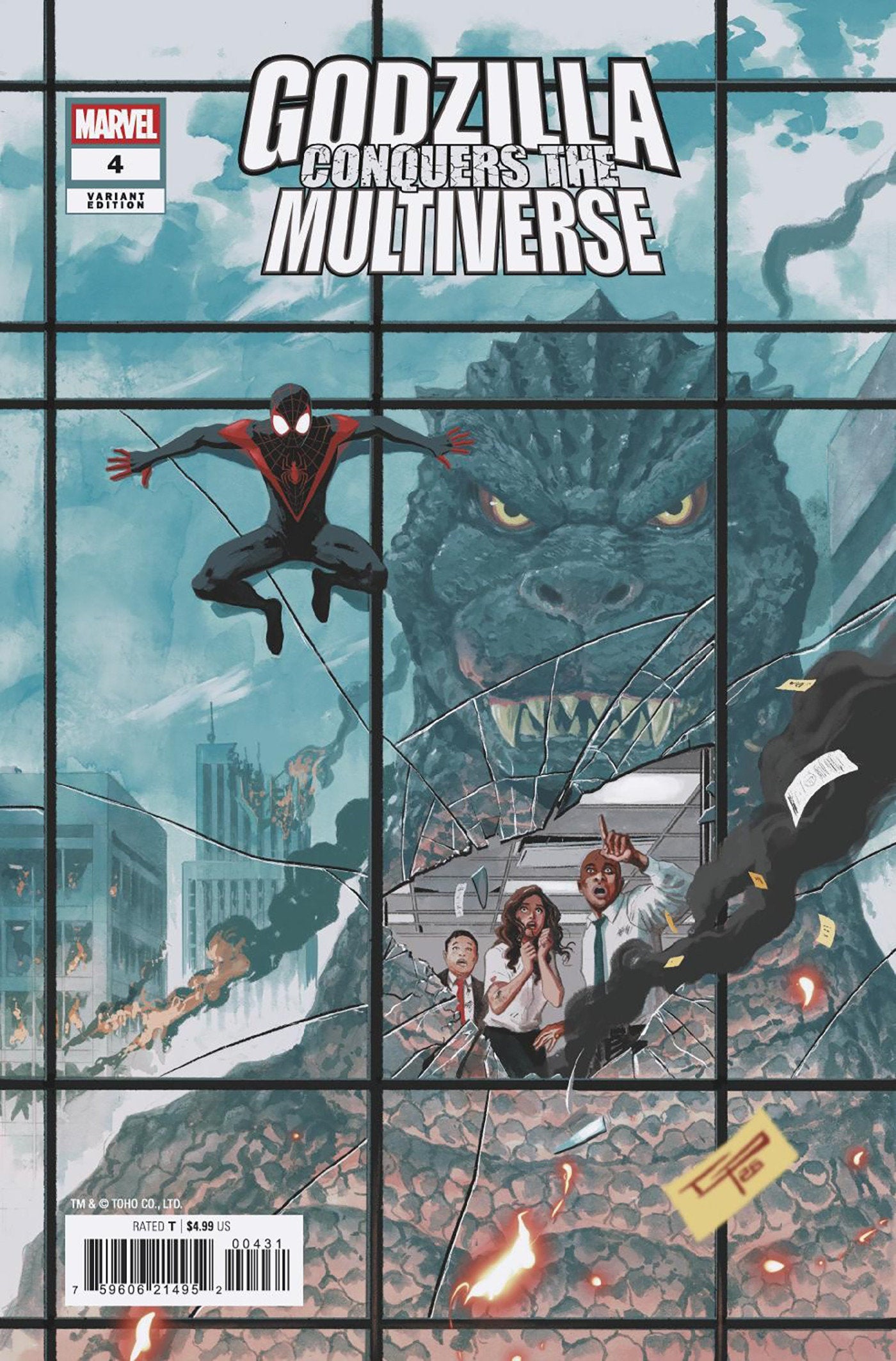GODZILLA CONQUERS THE MULTIVERSE #4 TBD ARTIST VARIANT