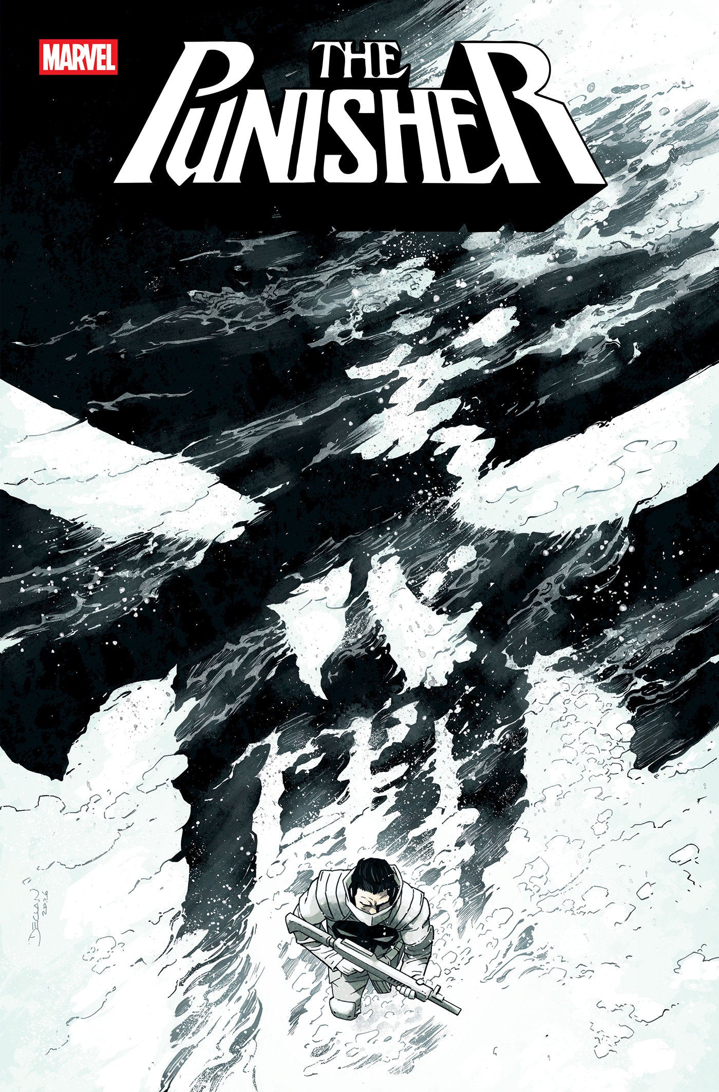 PUNISHER #12 COVER B DECLAN SHALVEY VARIANT