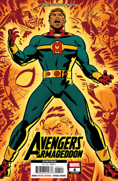 AVENGERS: ARMAGEDDON #4 MICHAEL CHO 2ND PRINTING VARIANT