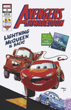 AVENGERS: ARMAGEDDON #4 GERMAN PERALTA PIXAR 40TH VARIANT