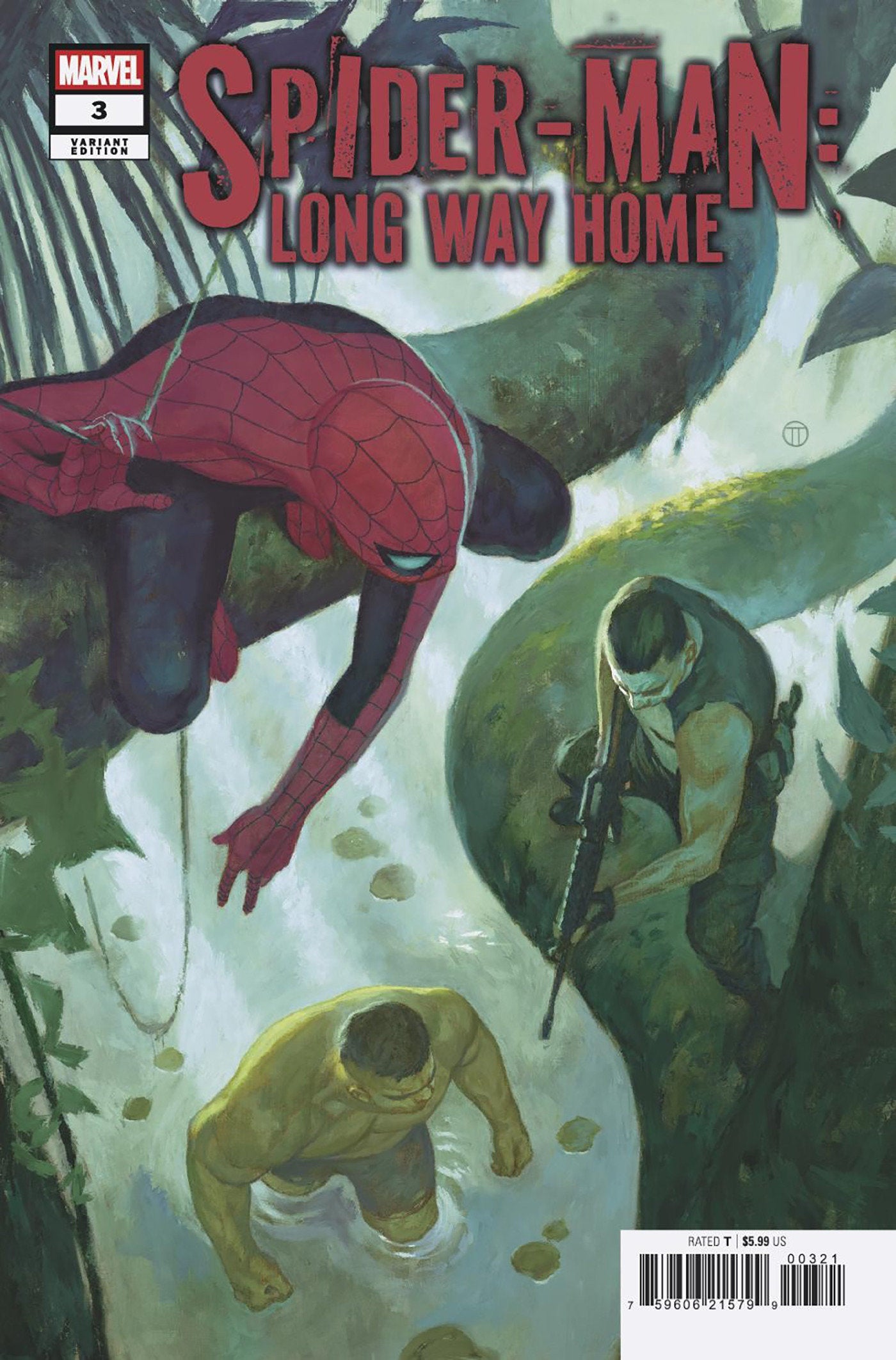 SPIDER-MAN: LONG WAY HOME #3 JULIAN TOTINO TEDESCO VARIANT
