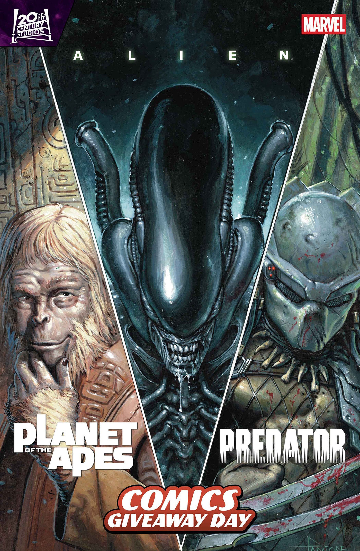 ALIEN, PREDATOR, & PLANET OF THE APES #1 CGD 2026