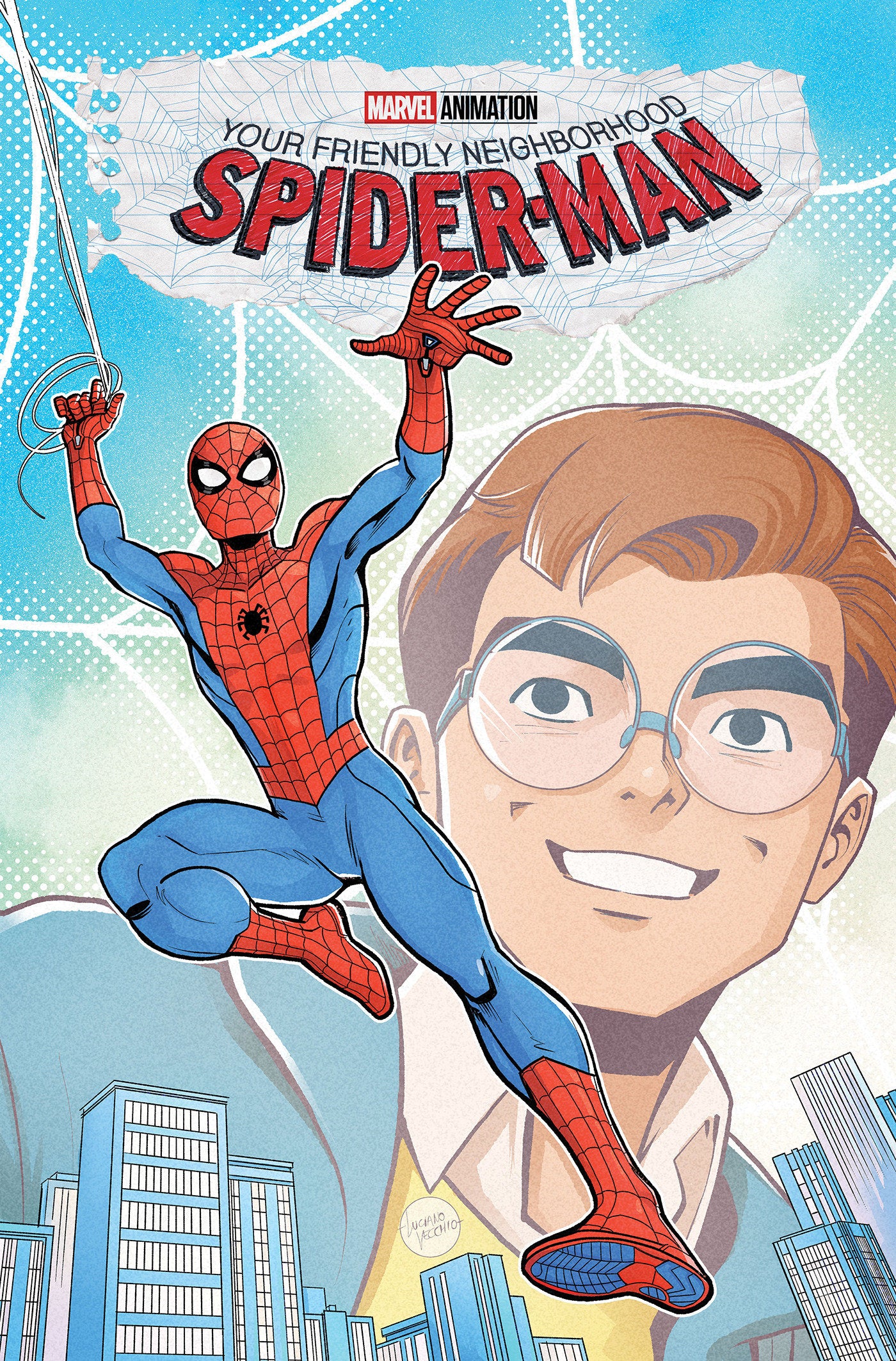 YOUR FRIENDLY NEIGHBORHOOD SPIDER-MAN #1 COVER B LUCIANO VECCHIO VARIANT